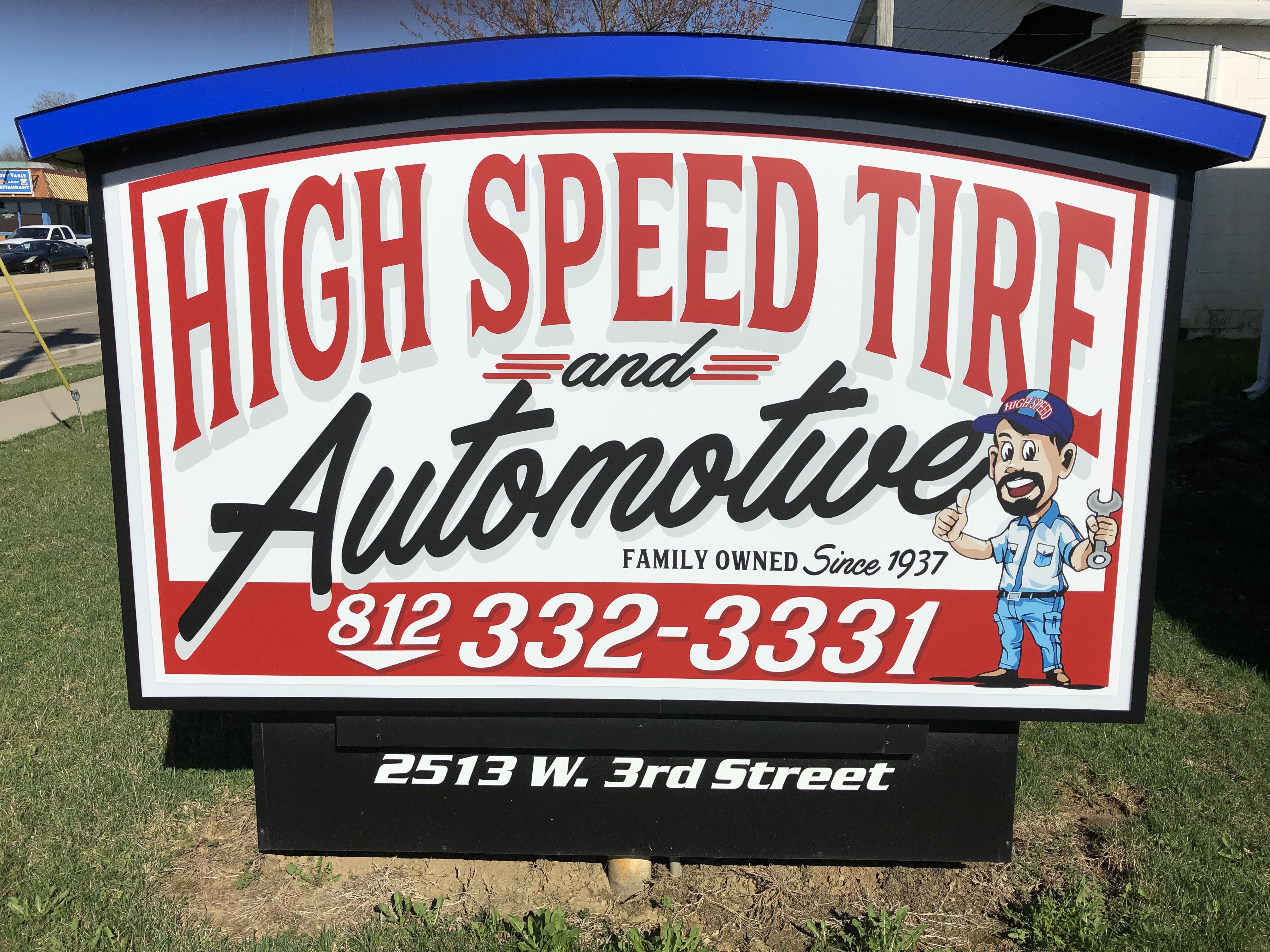 Logo for HIGH SPEED TIRE CO INC