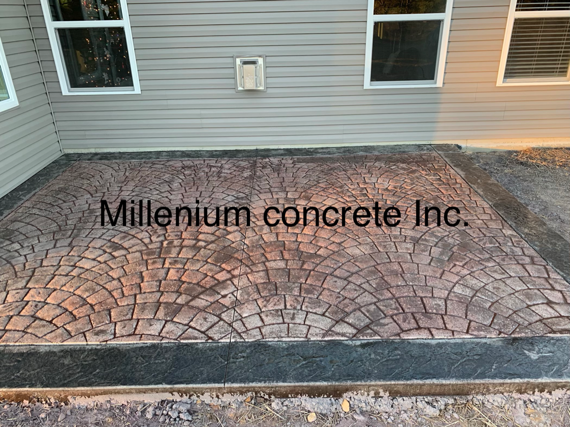Logo for Millenium concrete inc.