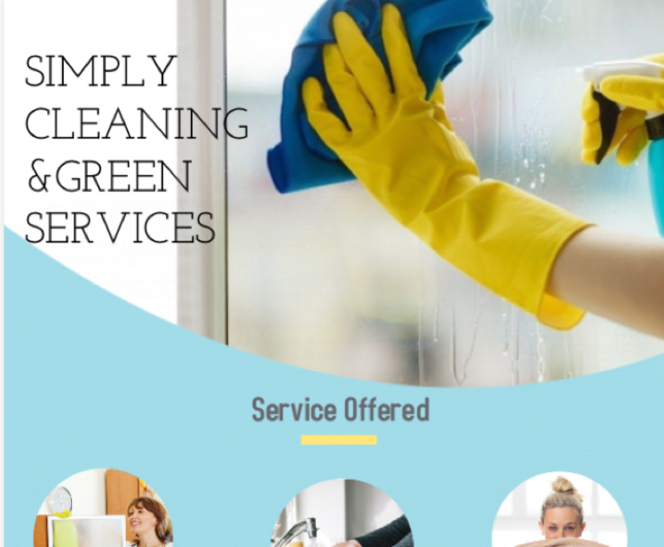 Simply Clean & Green Services logo