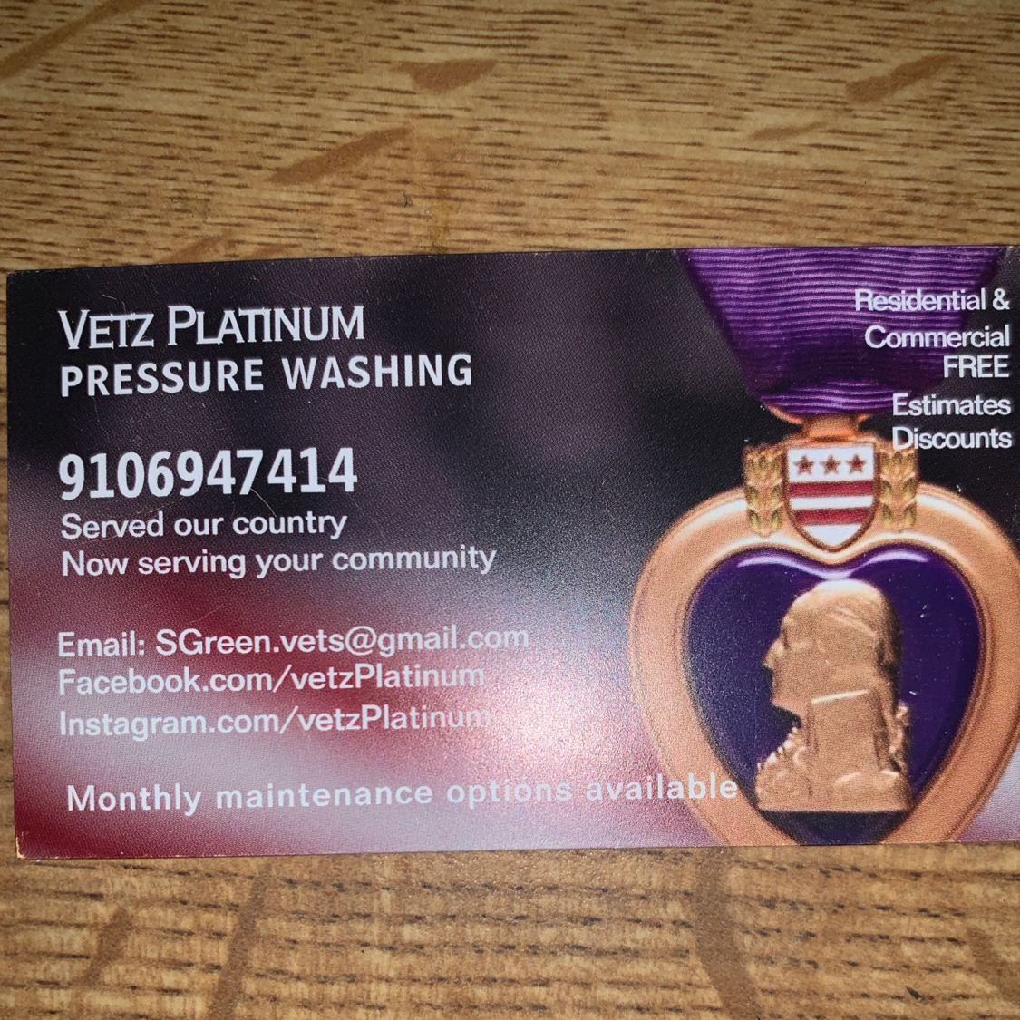 Avatar for Vetz platinum pressure washing