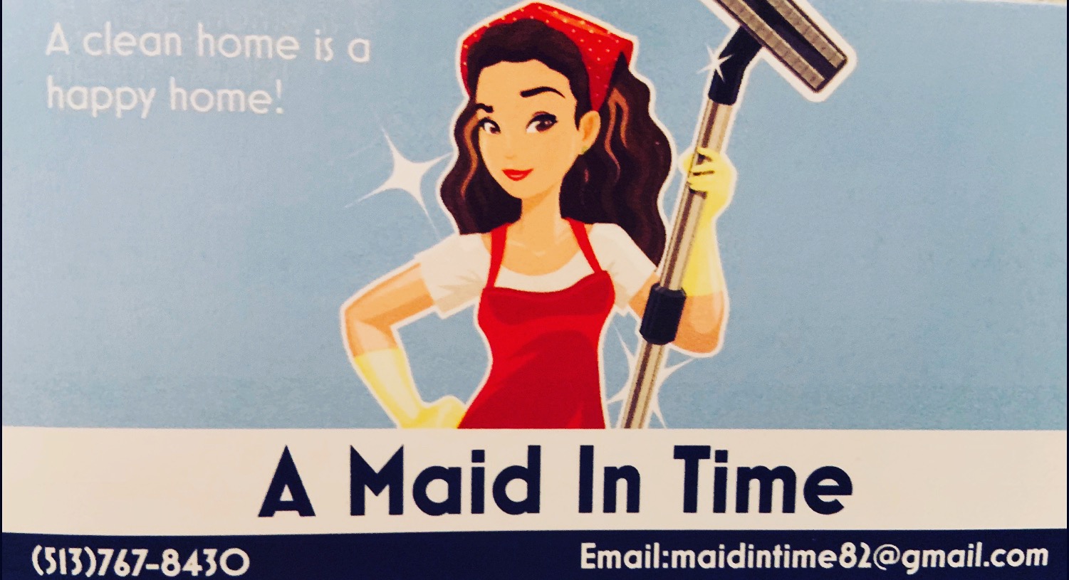 A Maid In Time logo