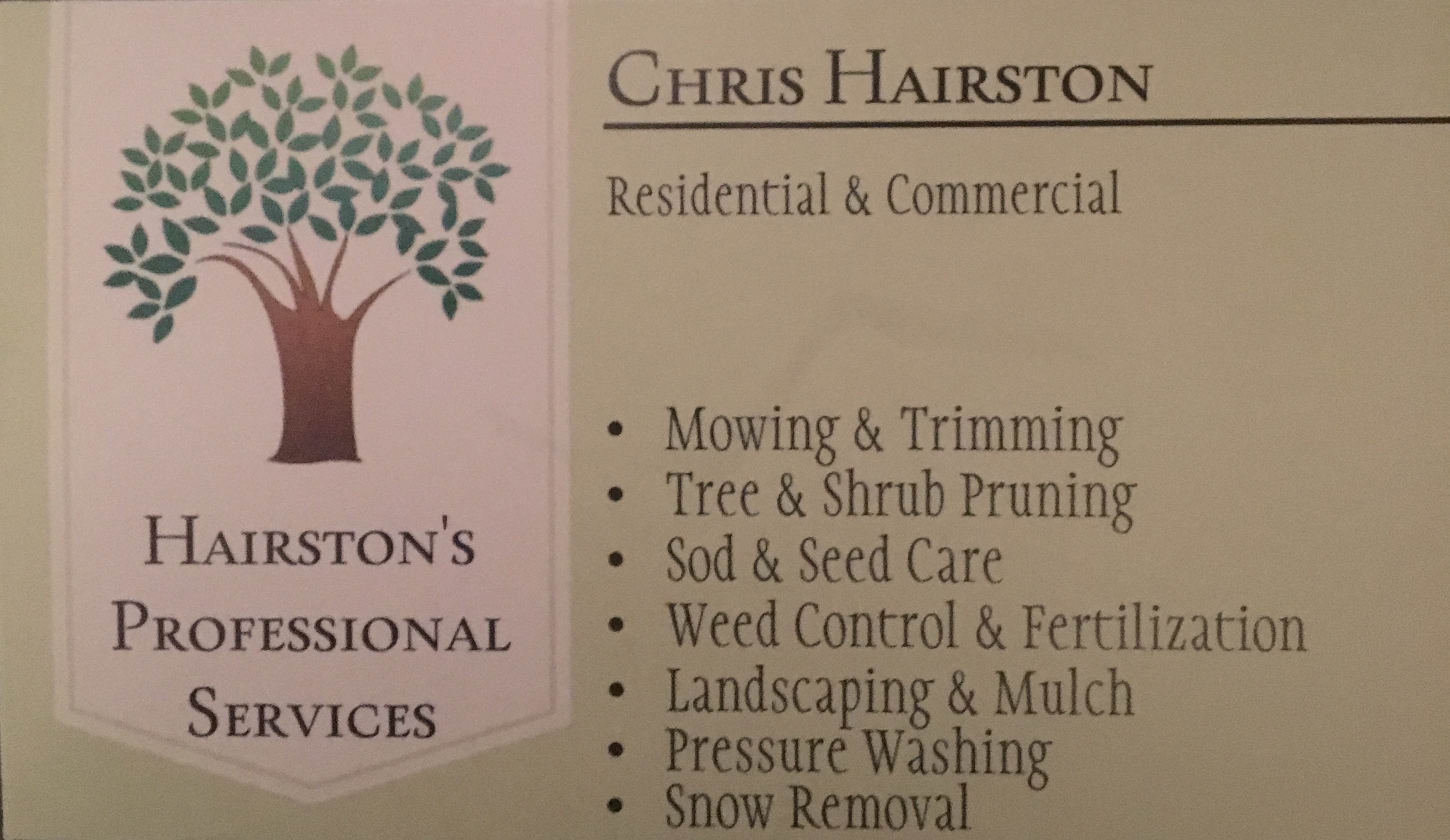 Avatar for Hairstons Professional Services