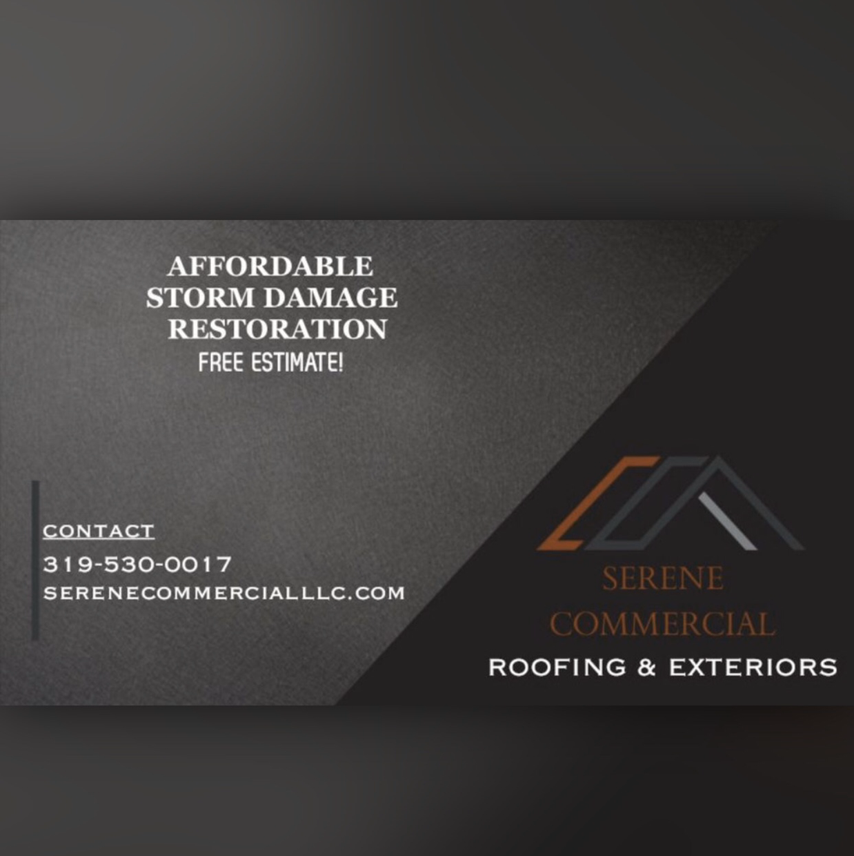Serene Commercial Roofing & Exteriors logo