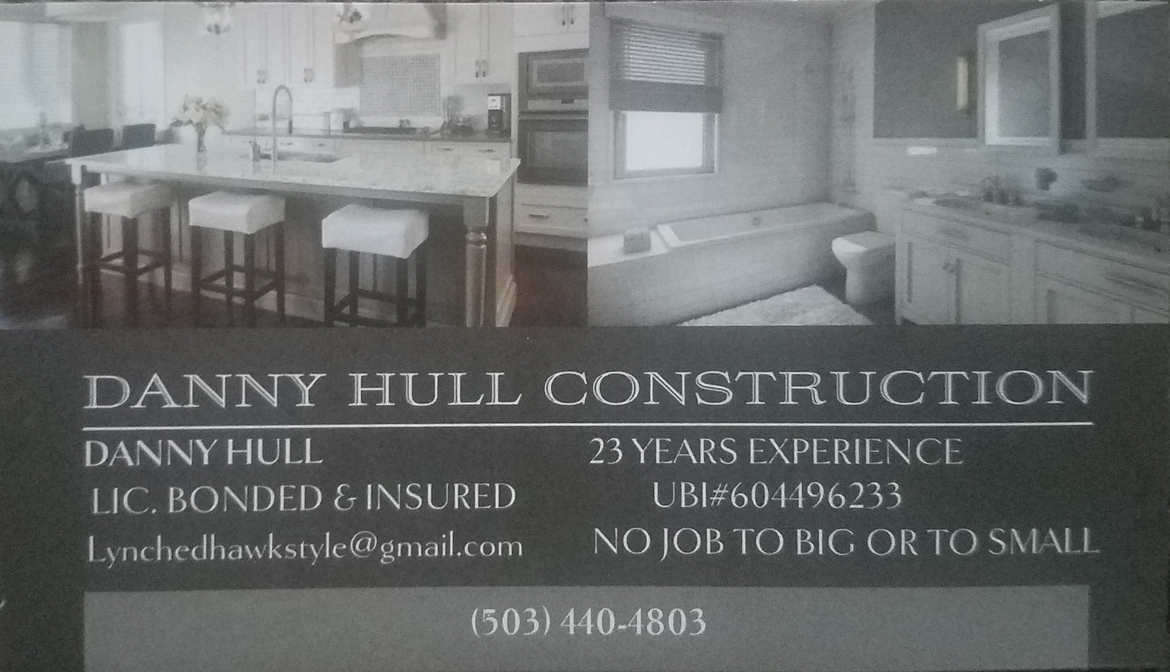 Avatar for DANNY HULL CONSTRUCTION 