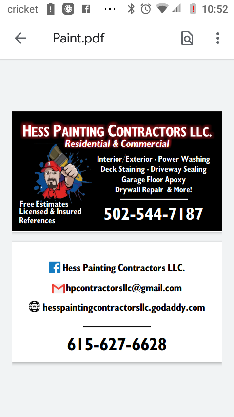 Avatar for Hess Painting Contractors LLC.