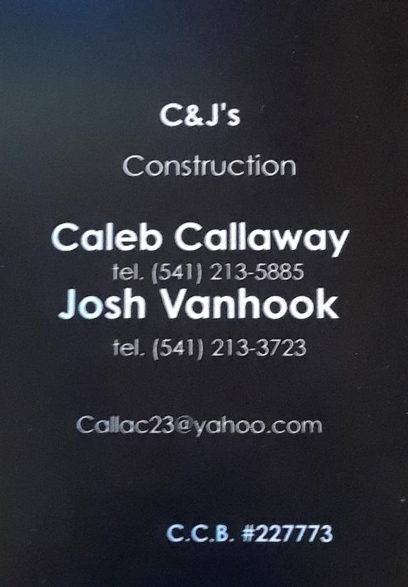 C&J's construction logo
