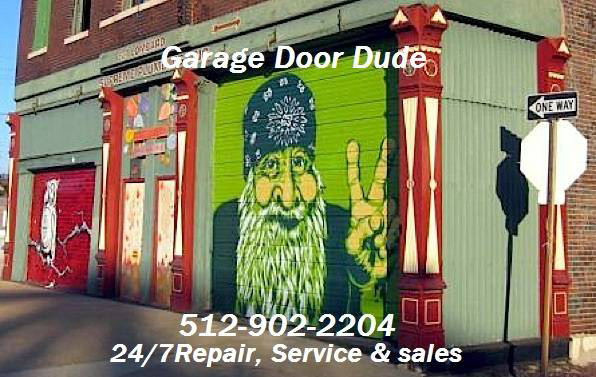 The Garage Door Dude logo