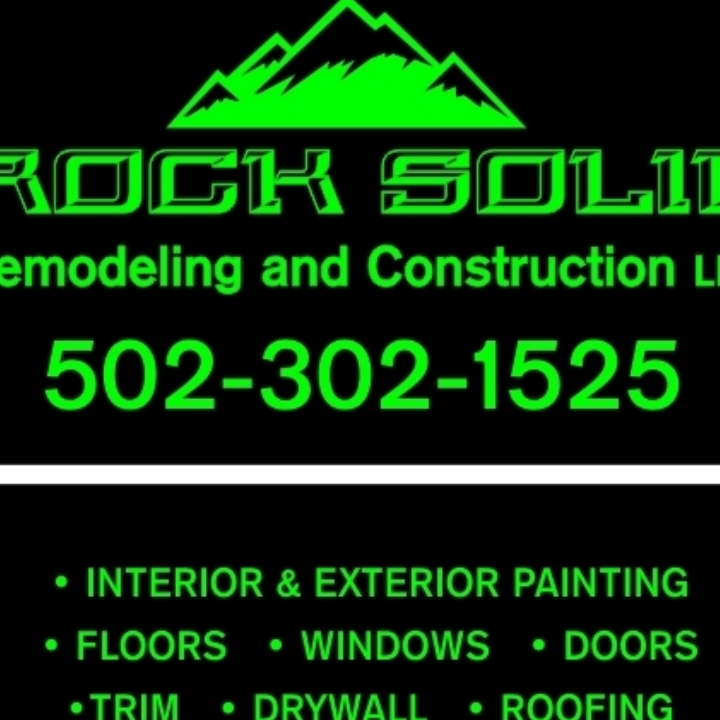 Rock solid Remodeling & construction logo